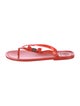 Tory Burch Rubber Bow Accents Flip Flops