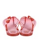 Tory Burch Rubber Bow Accents Flip Flops