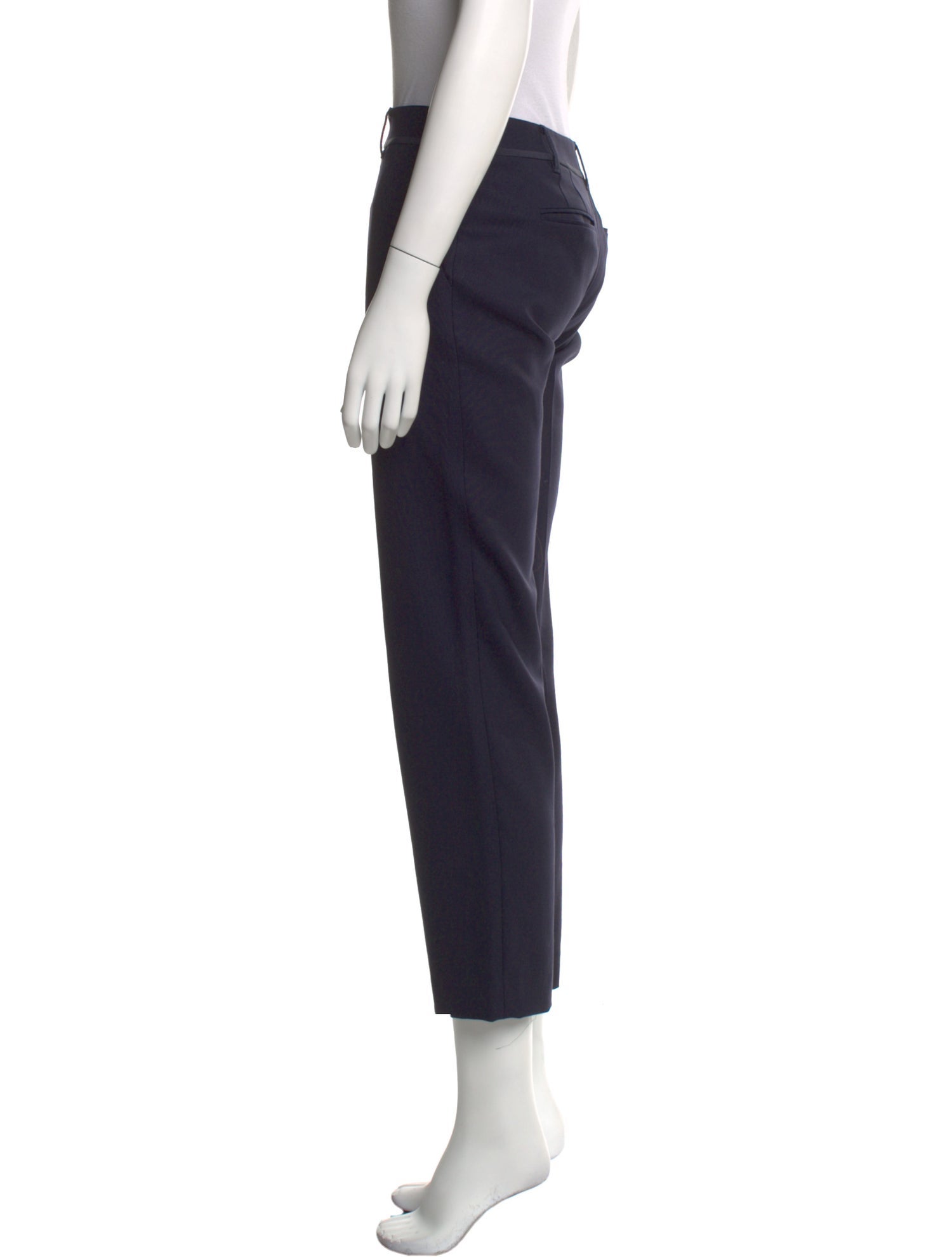 Tory Burch Wool Straight Leg Pants