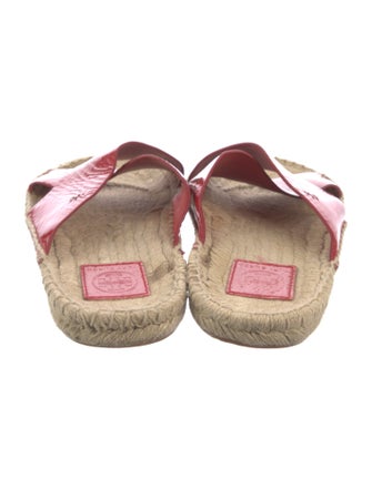 Tory Burch Patent Leather Espadrilles