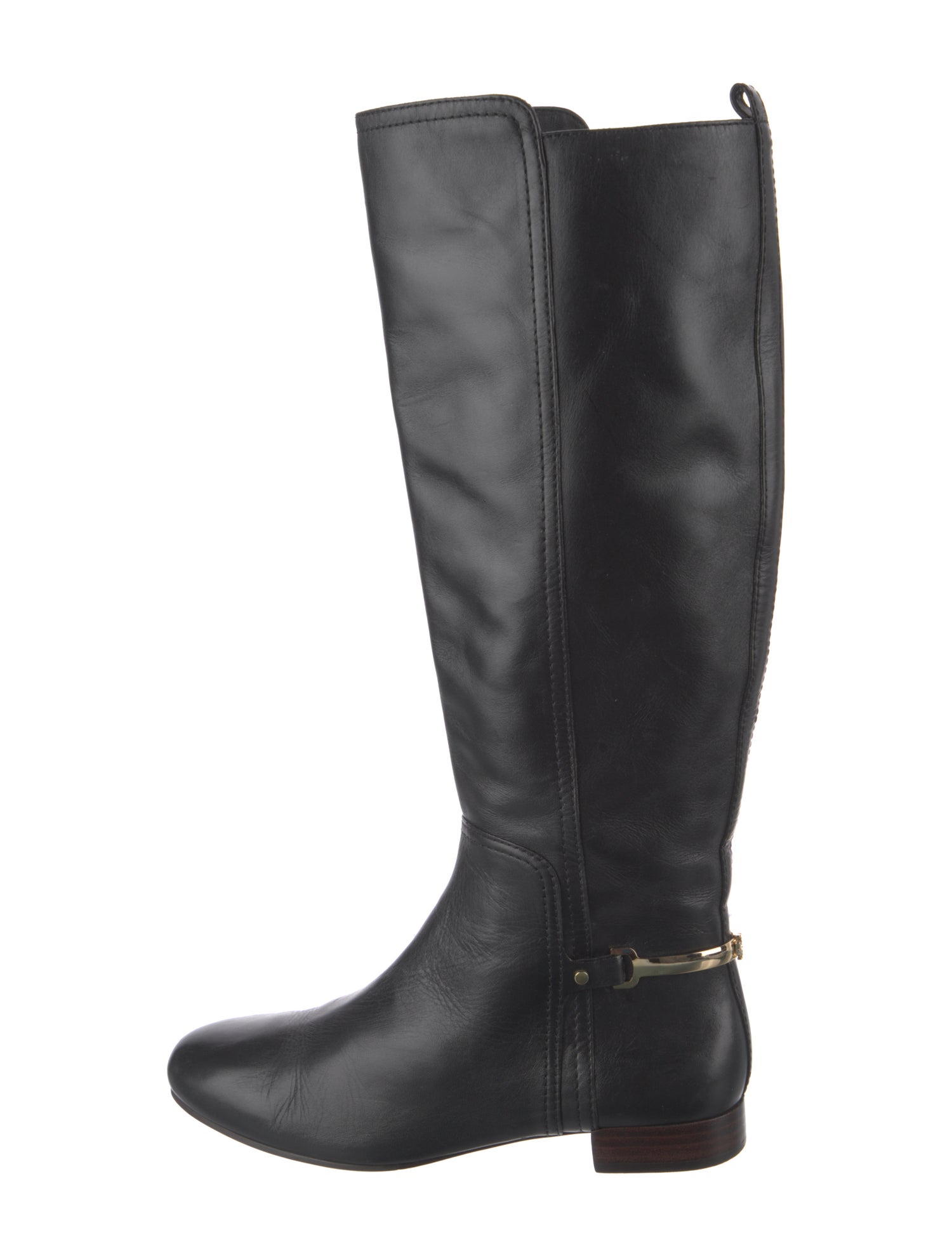 Tory Burch Leather Riding Boots