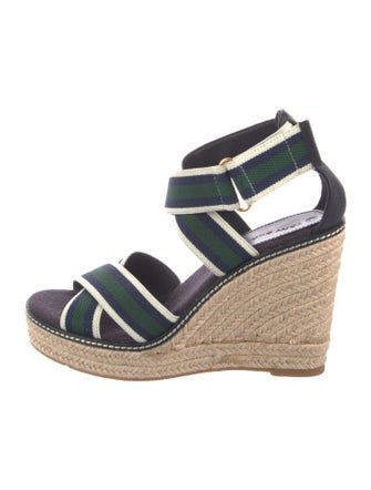 Tory Burch Canvas Printed Espadrilles