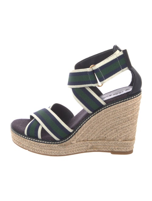 Tory Burch Canvas Printed Espadrilles