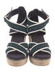 Tory Burch Canvas Printed Espadrilles
