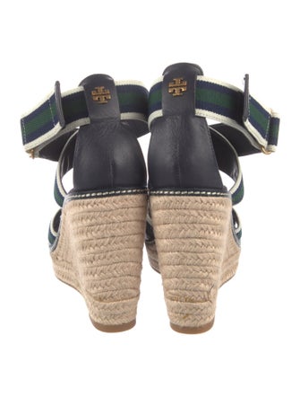 Tory Burch Canvas Printed Espadrilles