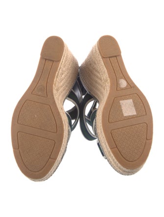 Tory Burch Canvas Printed Espadrilles