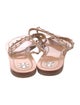 Tory Burch Leather Studded Accents Slides