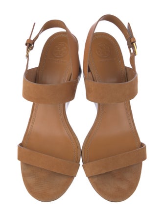 Tory Burch Suede Slingback Sandals