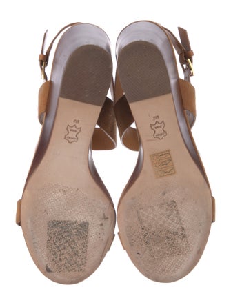 Tory Burch Suede Slingback Sandals