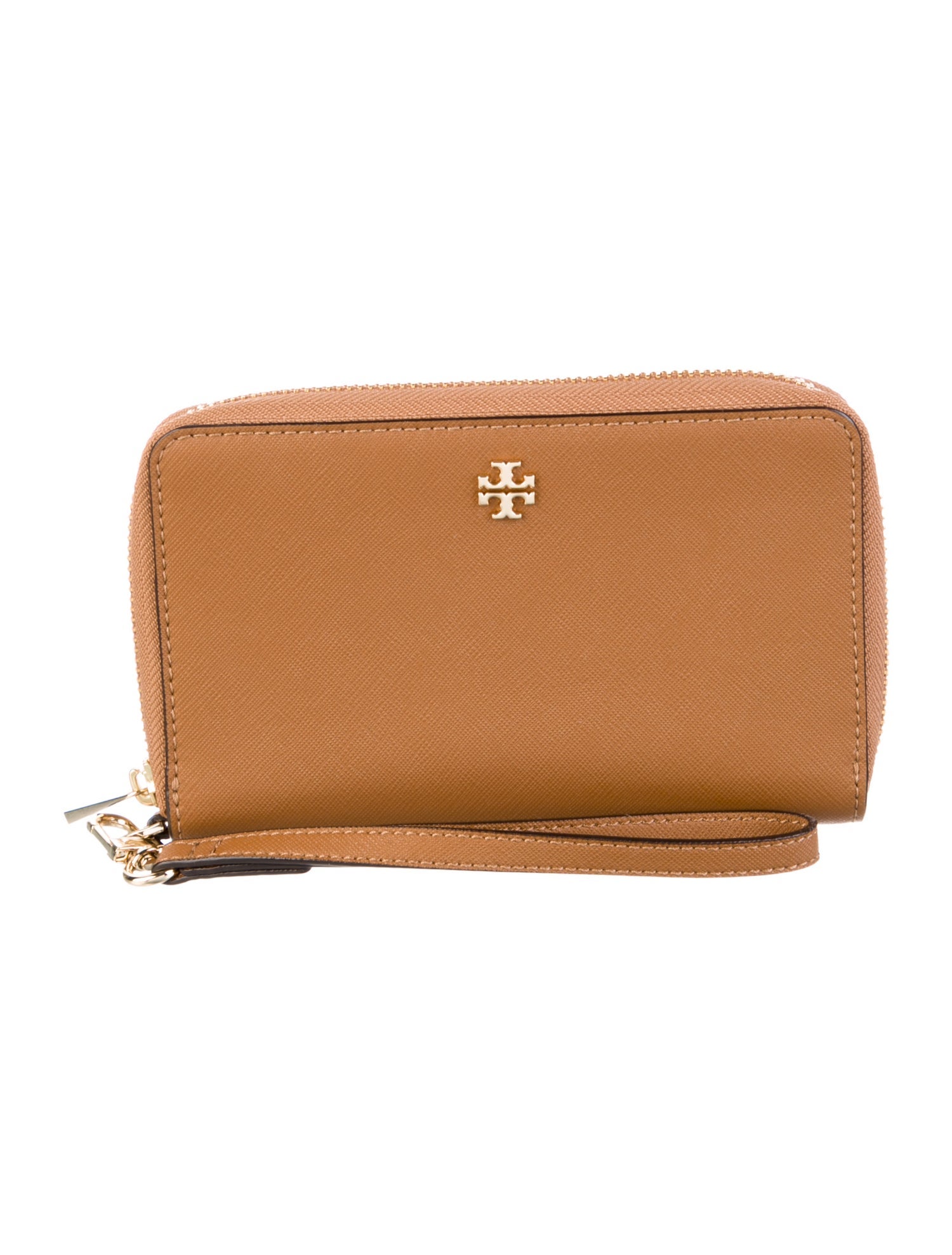 Tory Burch Leather Wristlet