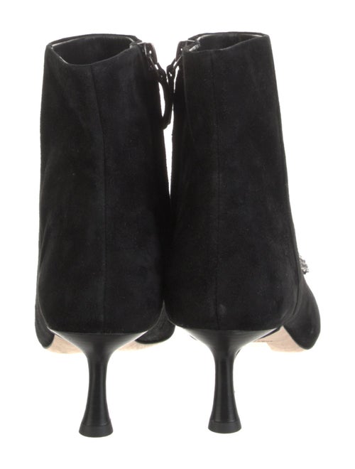 Tory Burch Suede Bow Accents Boots