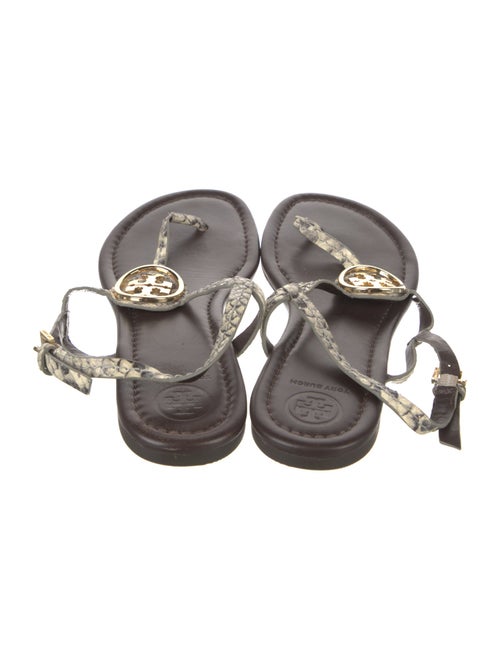 Tory Burch Leather T-Strap Sandals