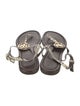 Tory Burch Leather T-Strap Sandals