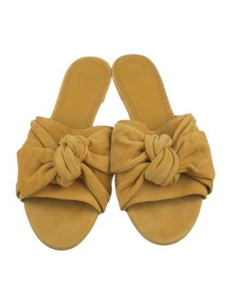 Tory Burch Suede Mules
