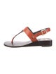 Tory Burch Leather T-Strap Sandals