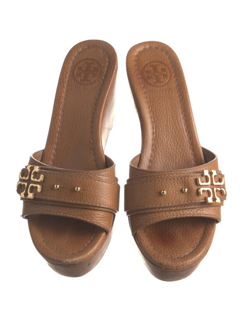 Tory Burch Leather Slides