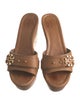 Tory Burch Leather Slides