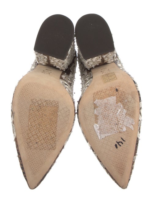 Tory Burch Leather Printed Pumps