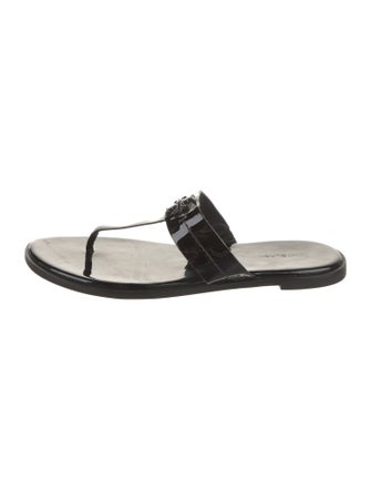 Tory Burch Patent Leather Slides