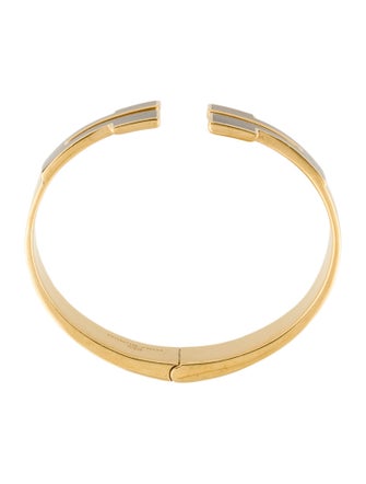 Tory Burch Enamel T Cuff Bracelet