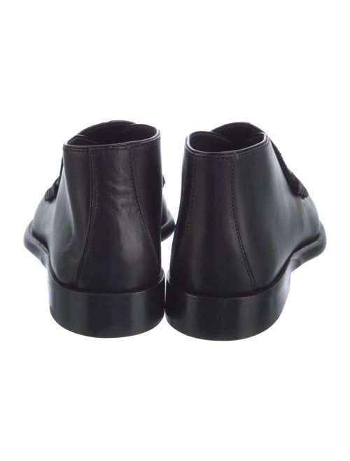 Tory Burch Leather Animal Print Loafers