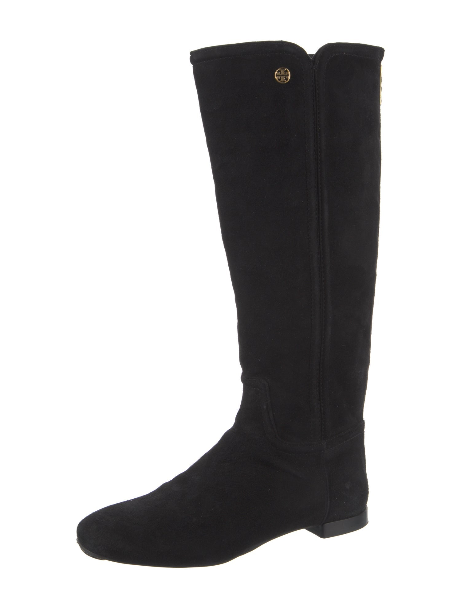 Tory Burch Suede Riding Boots