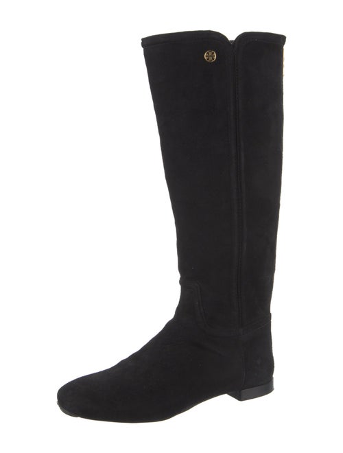 Tory Burch Suede Riding Boots