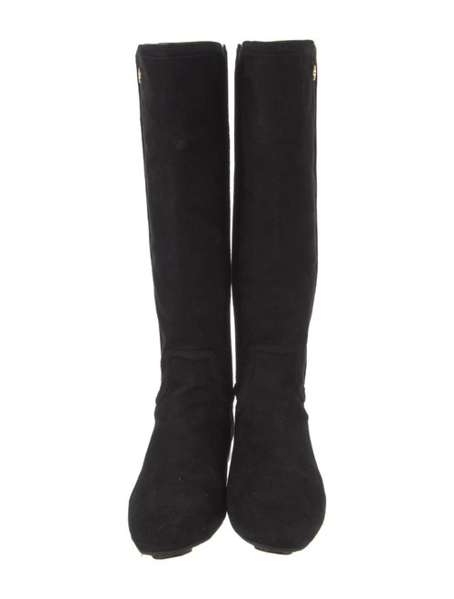 Tory Burch Suede Riding Boots