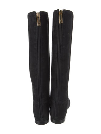 Tory Burch Suede Riding Boots