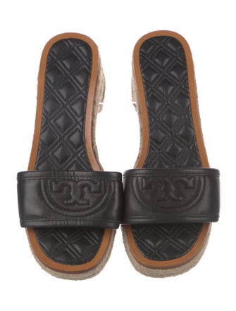 Tory Burch Leather Slides