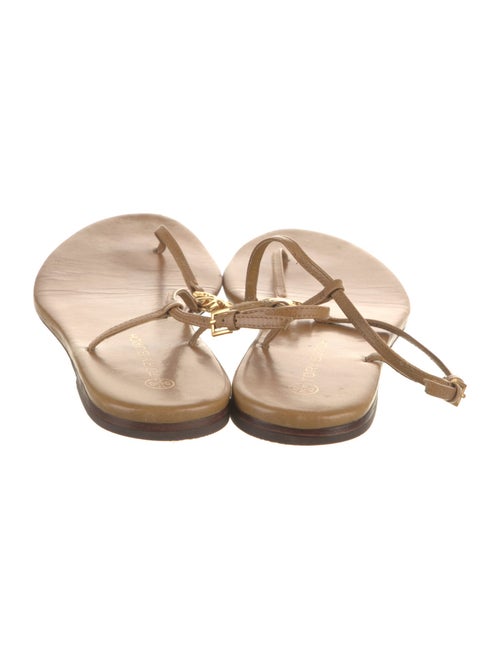 Tory Burch Leather T-Strap Sandals
