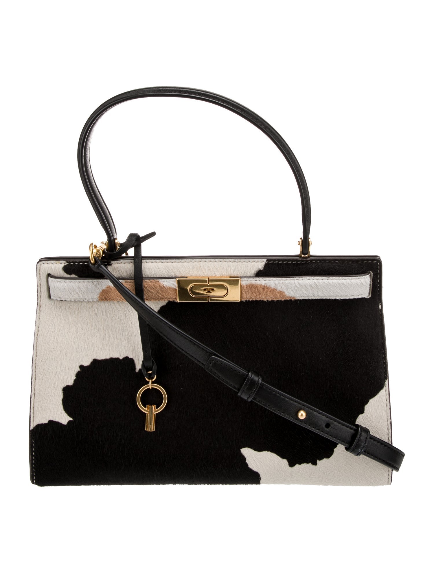 Tory Burch Ponyhair Top Handle Bag