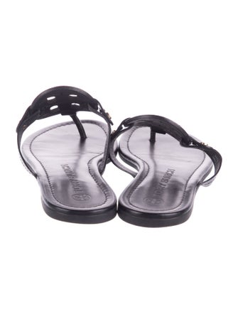 Tory Burch Leather Flip Flops