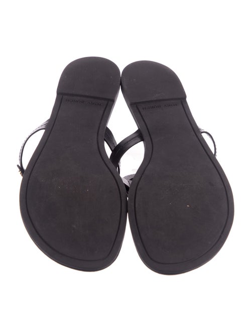 Tory Burch Leather Flip Flops