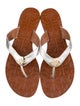 Tory Burch Leather Flip Flops