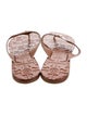 Tory Burch Leather Flip Flops
