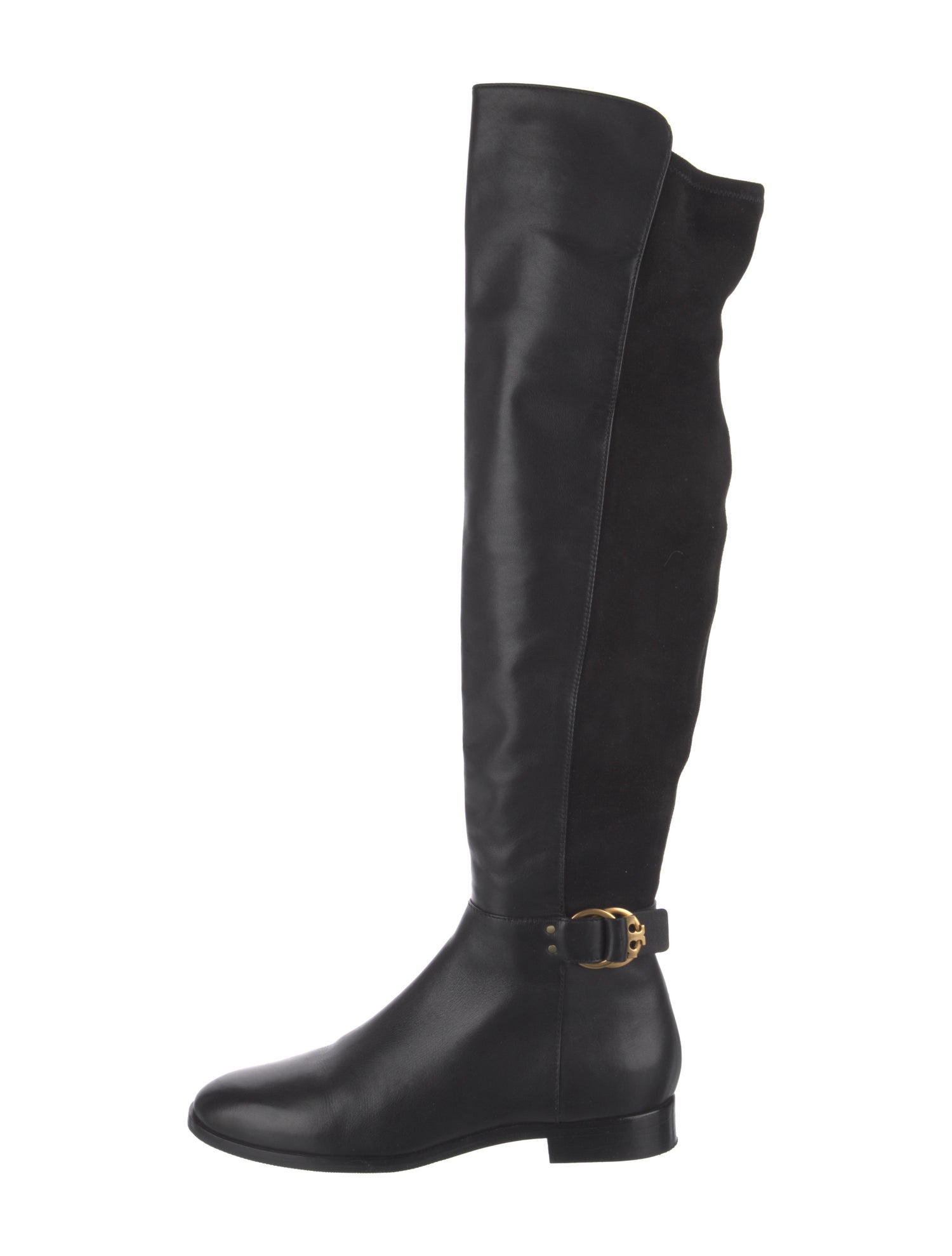 Tory Burch Leather Riding Boots