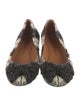 Tory Burch Tweed Printed Flats