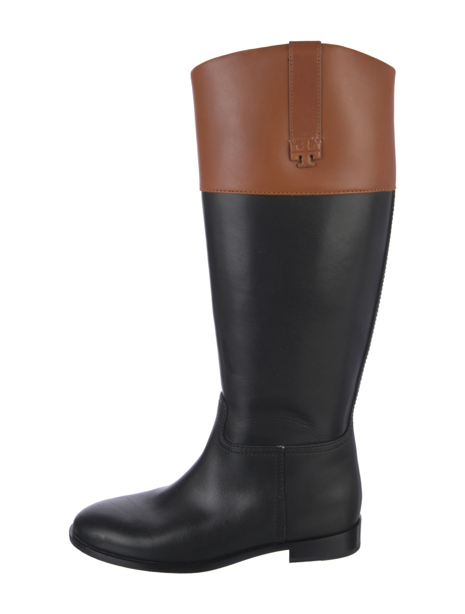 Tory Burch Leather Riding Boots