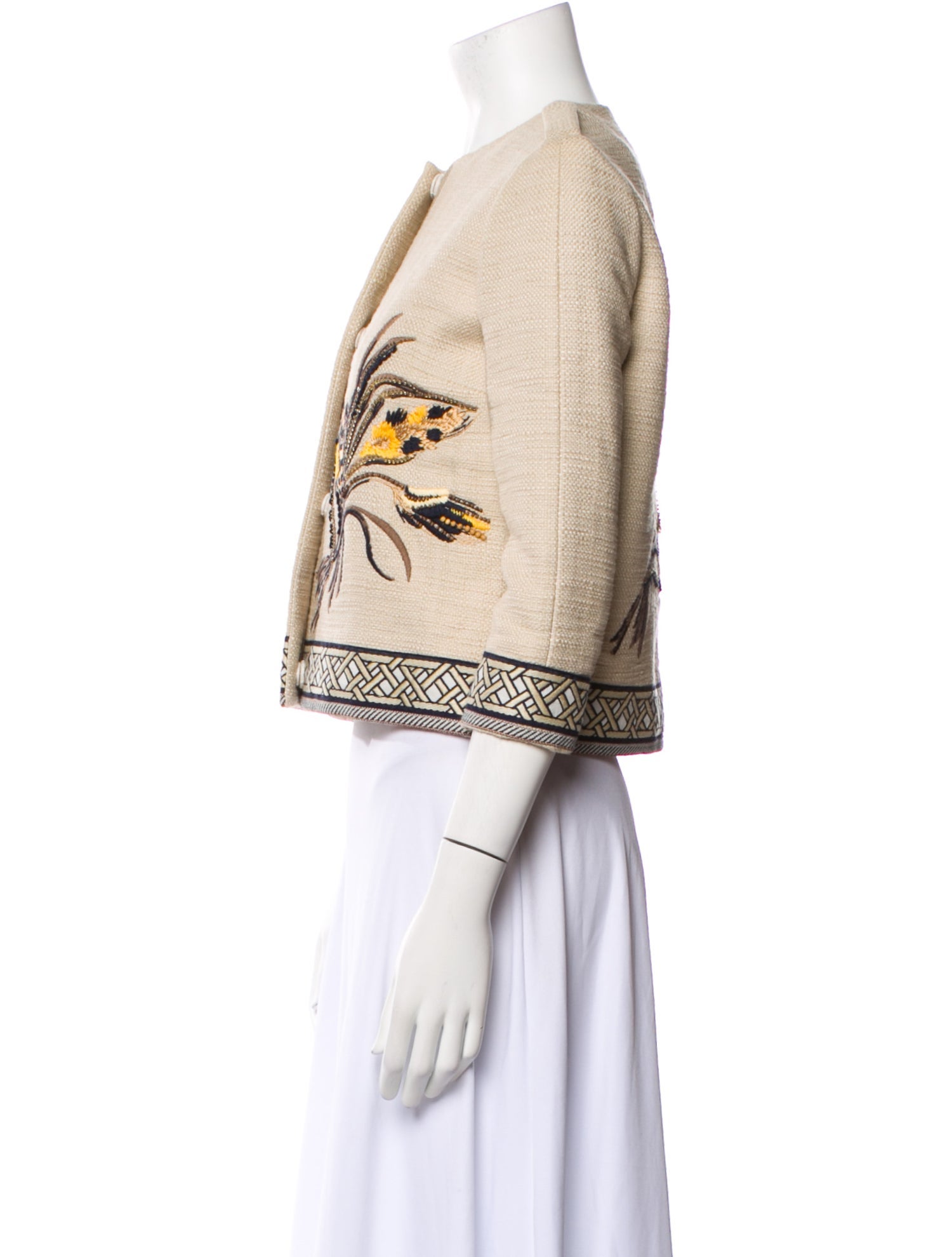 Tory Burch Graphic Print Evening Jacket