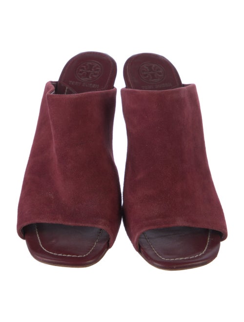 Tory Burch Suede Slides