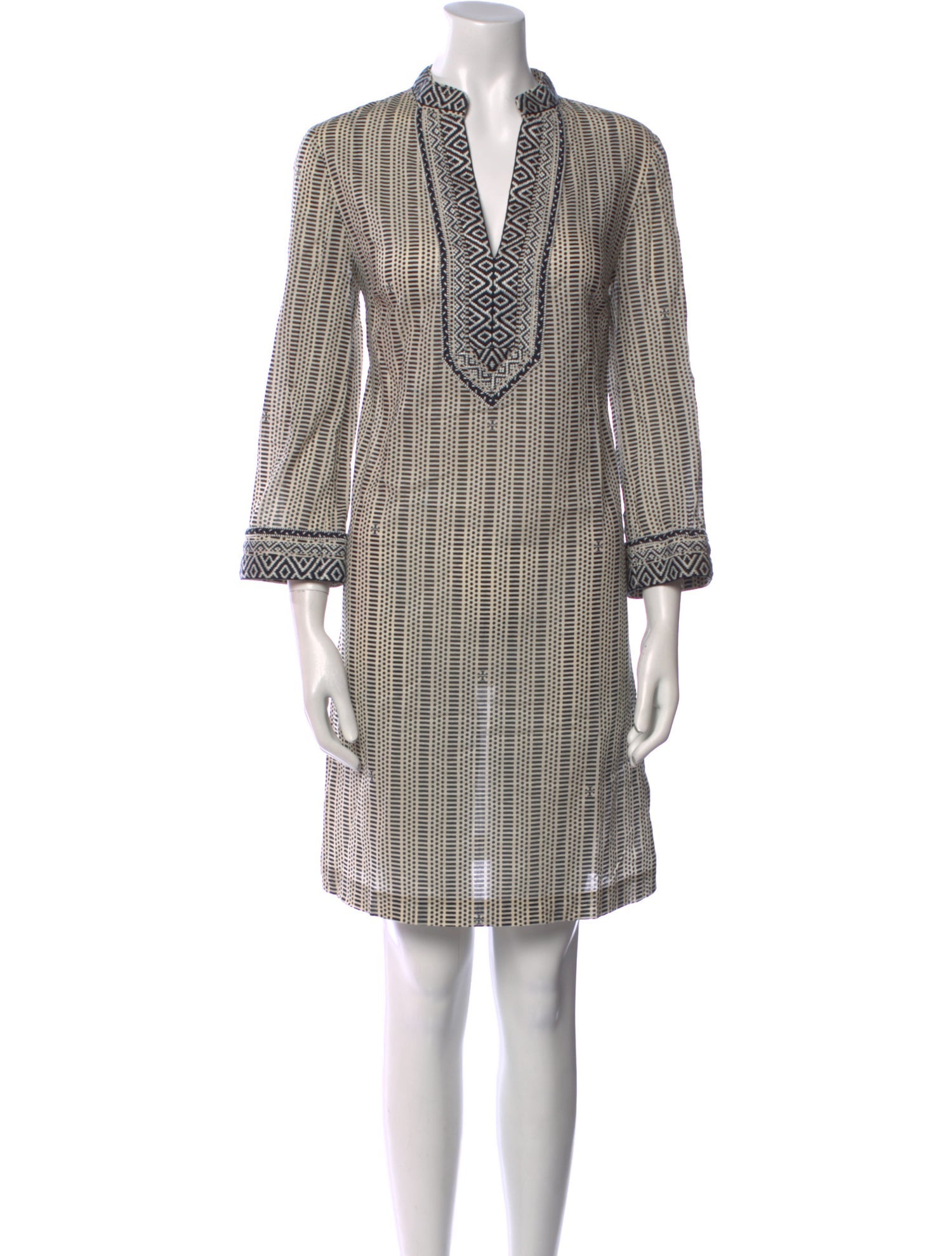 Tory Burch Striped Mini Dress