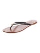 Tory Burch Leather Flip Flops