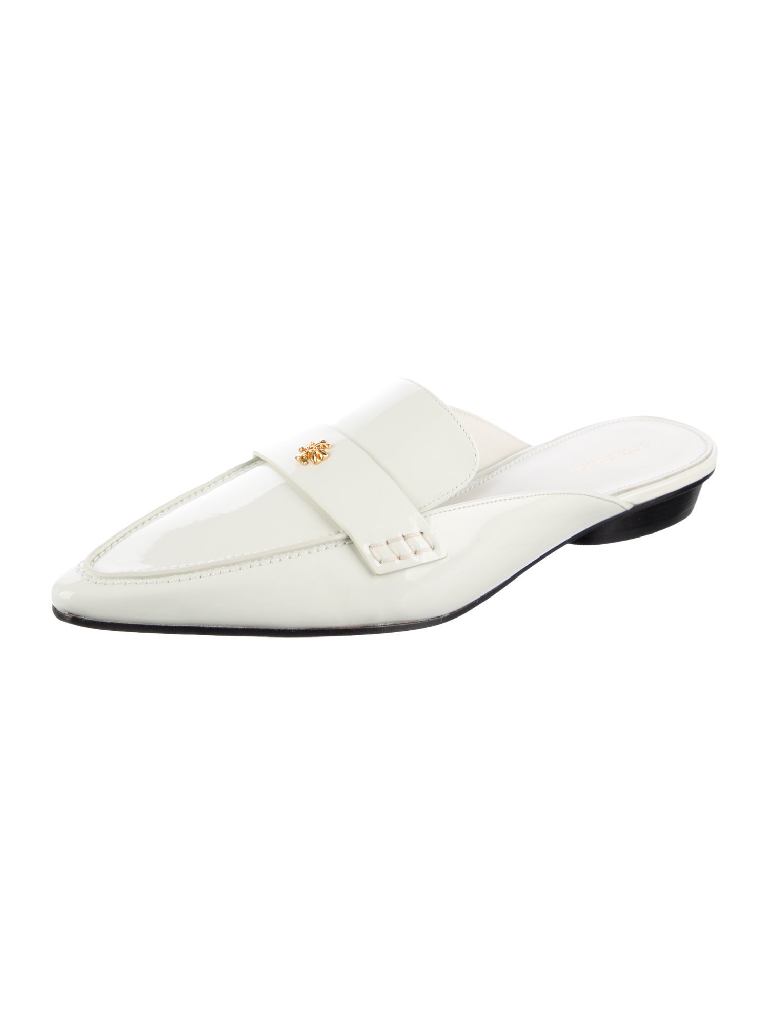 Tory Burch Patent Leather Mules