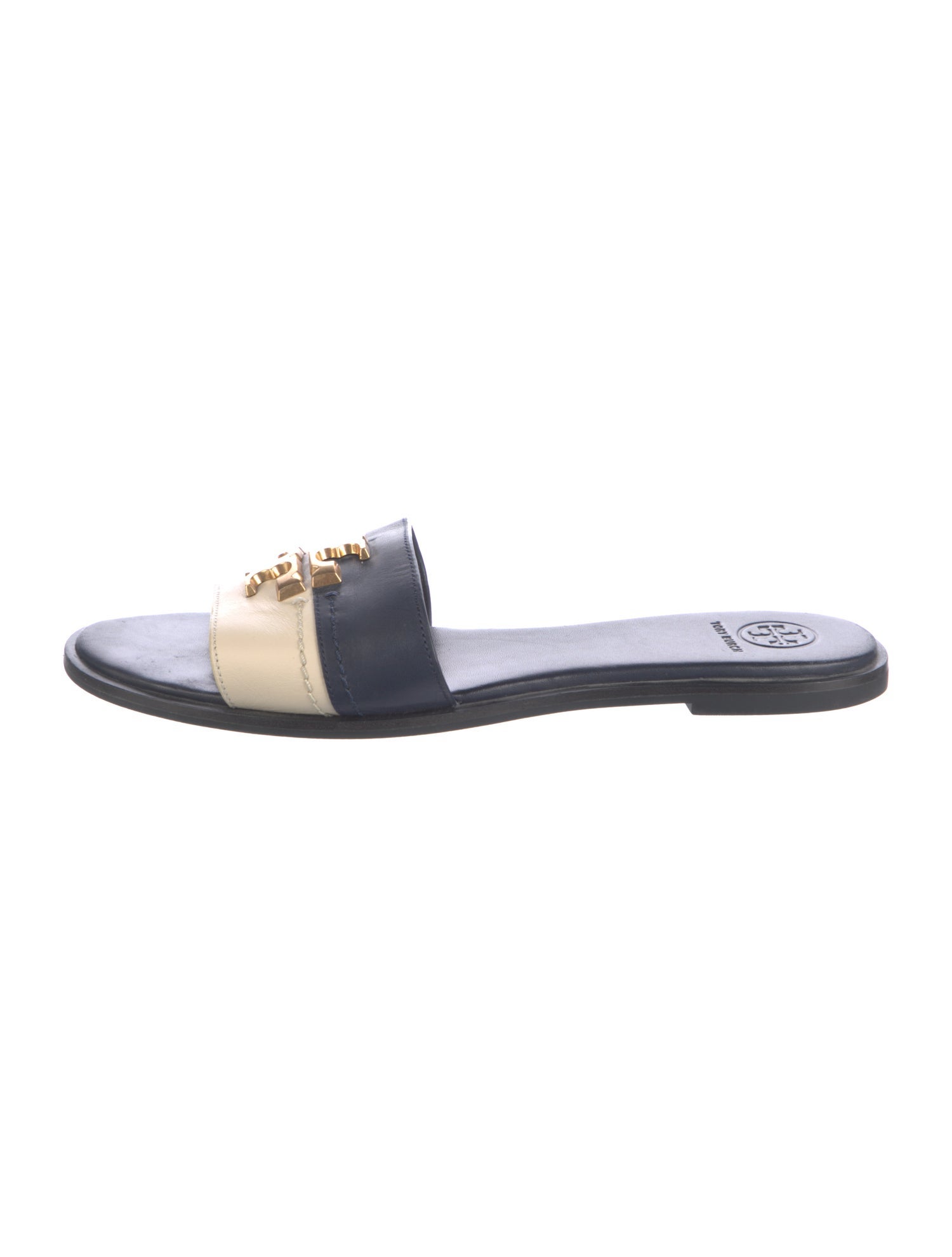 Tory Burch Leather Slides