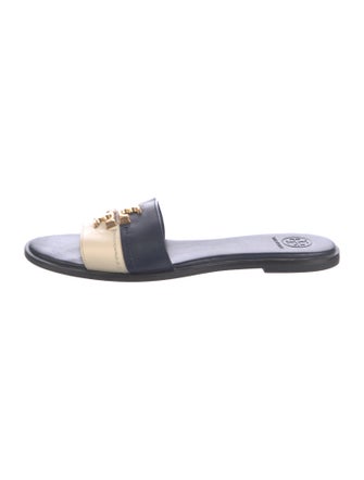 Tory Burch Leather Slides