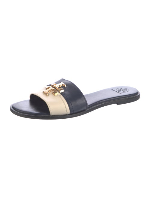 Tory Burch Leather Slides