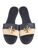 Tory Burch Leather Slides