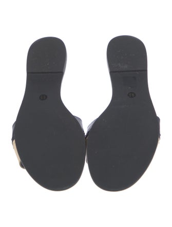 Tory Burch Leather Slides