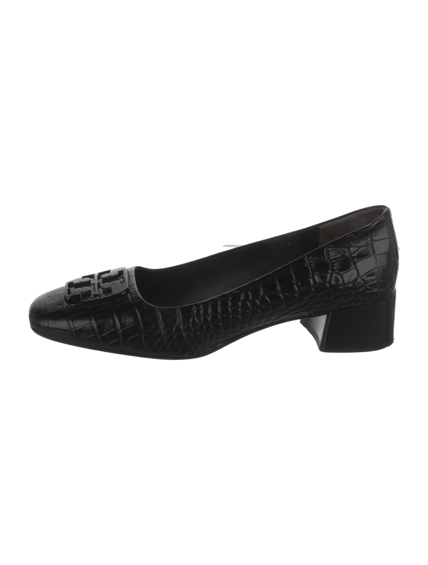 Tory Burch Embossed Leather Pumps
